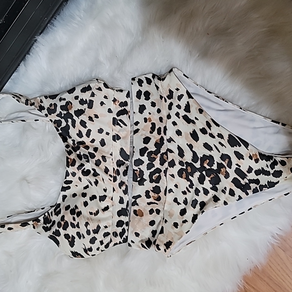 Aerie Leopard Print Bikini
